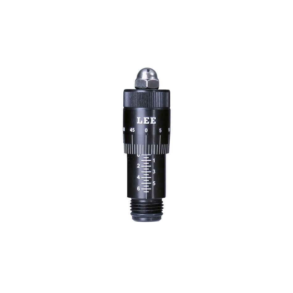 Adaptador de Ajuste com Micrômetro - Lee Precision - Para Bullet Seating Dies da Lee - Micrometer Adjust Screw