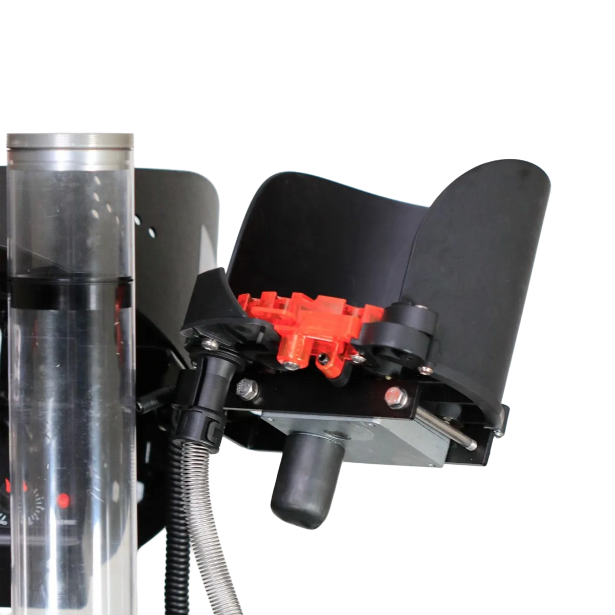 BulletFeeder instalado na Prensa Progressiva Automatizada Apex 10 com Case Feeder e Bullet Feeder automáticos com combo Mark 7 