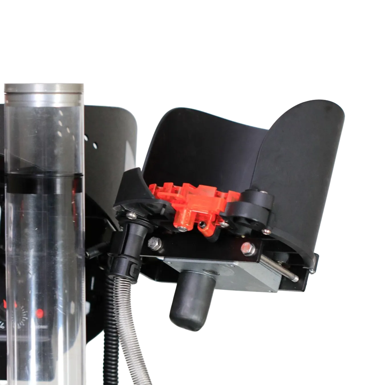 BulletFeeder instalado na Prensa Progressiva Automatizada Apex 10 com Case Feeder e Bullet Feeder automáticos com combo Mark 7 