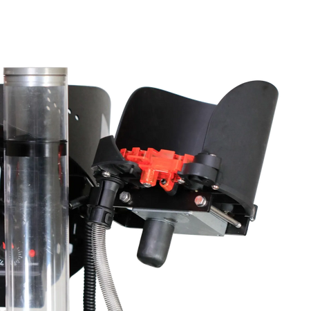 BulletFeeder instalado na Prensa Progressiva Automatizada Apex 10 com Case Feeder e Bullet Feeder automáticos com combo Mark 7 