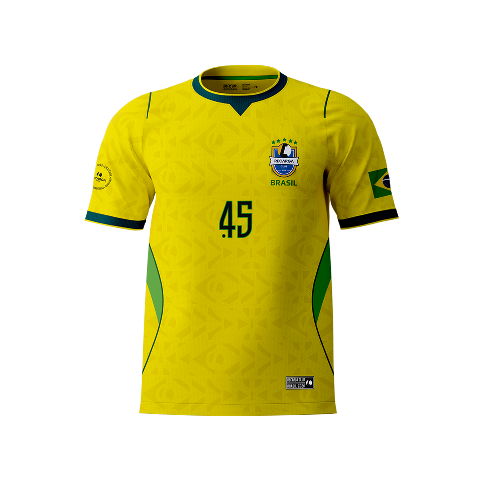 Camisa Amarela Edição Especial Copa 2026 - Recarga Club