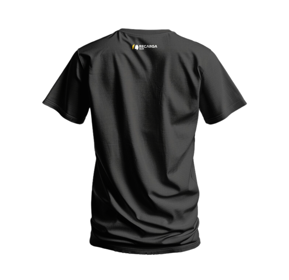 Camisa "Recolha, Recarregue, Atire, Repita" - Masculina - Recarga Club - 100% Algodão