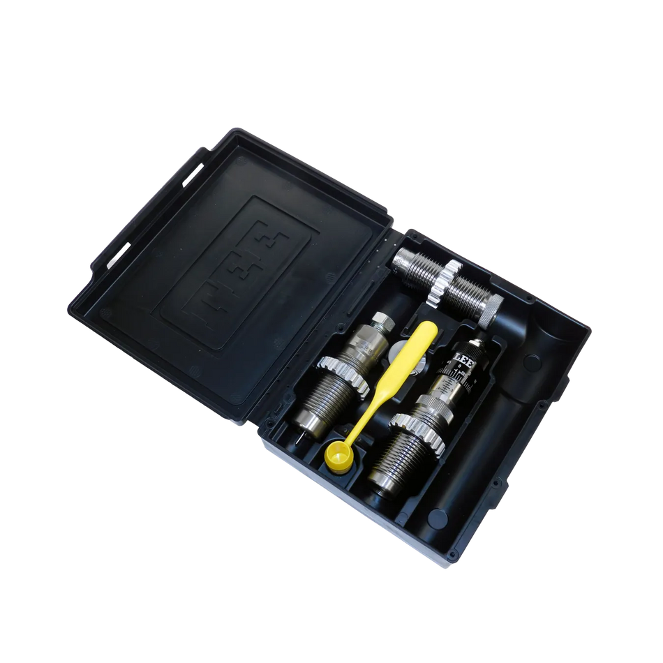 Dies Lee 3 Peças + Shell Holder - Conjunto de Matrizes - Lee Precision - Rifle Dies 3 Set - PCE