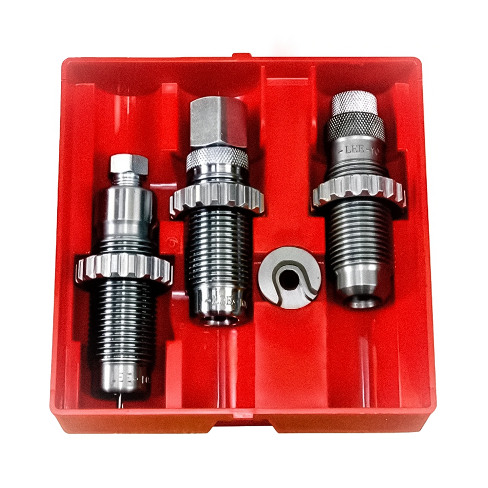 Dies Lee 3 Peças Carbide de Tungstênio + Shell Holder - Conjunto de Matrizes - Lee Precision - 3 Die Set Pistol - Foto 2