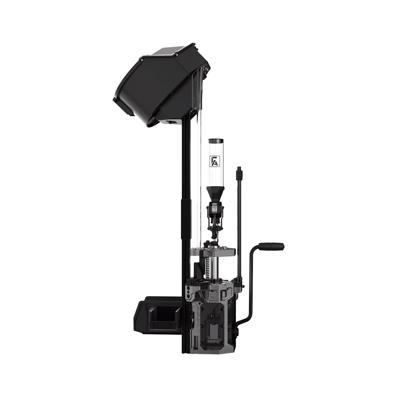 Prensa de recarga progressiva Frankford Arsenal X-10 com case feeder