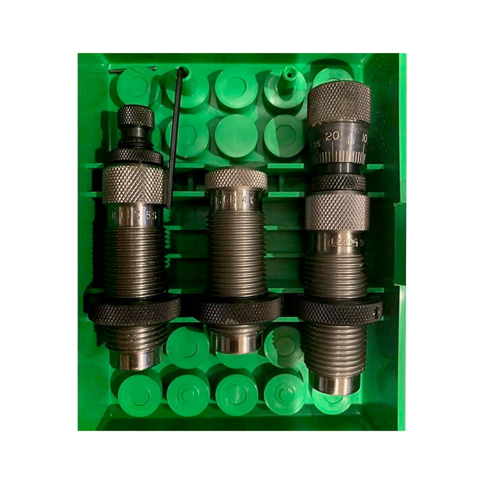 Dies Redding 3 Peças Carbide de Titânio - Conjunto de Matrizes - Redding - NxGEN Competition Pro Series - PCE