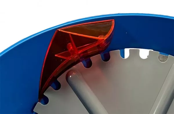Rampa para Case Feeder Dillon - Double Alpha - DAA Dislodge-Wedge for Dillon Variable Speed Case Feeder