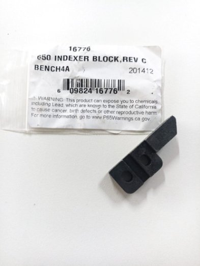 Bloco de indexação Dillon XL650